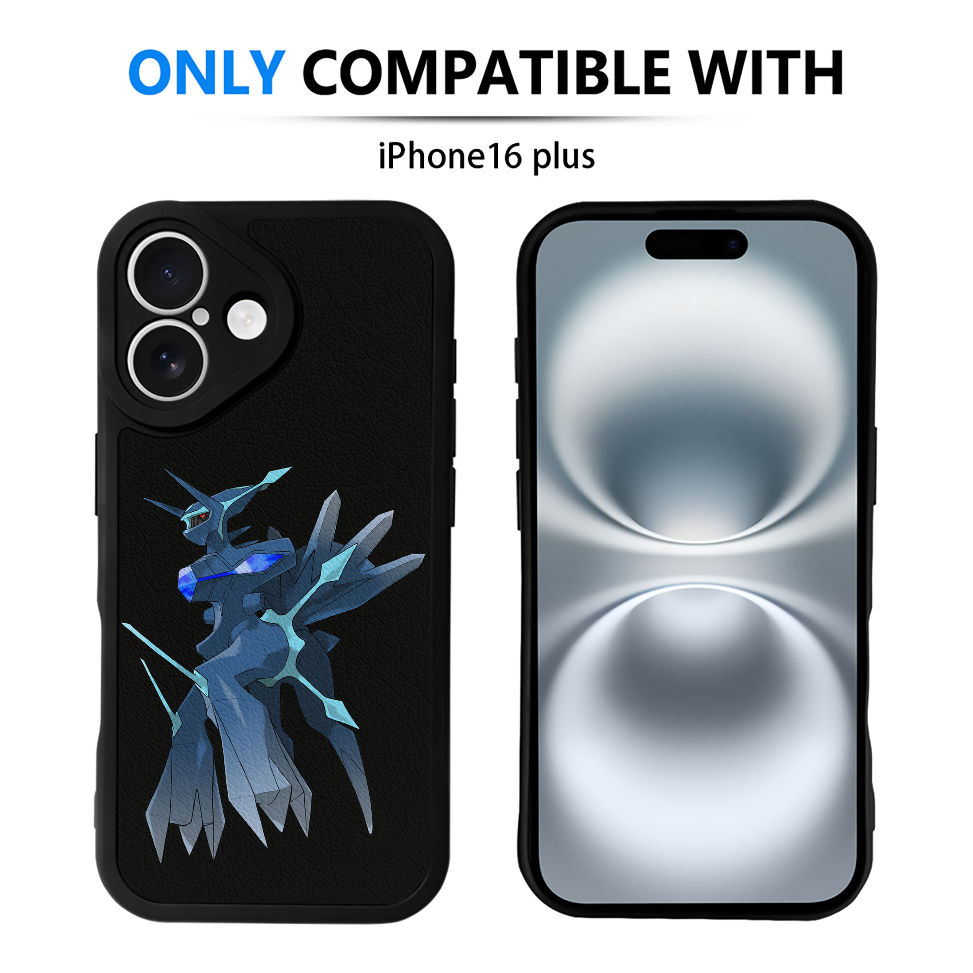 （画像用） ポケットモンスター Pokémon 【iPhone 16シリーズ対応】シリコンスマホケース（レザー調） 材質：シリコン